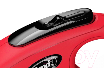 Поводок-рулетка Flexi New Classic лента / 23235 (S, розовый)
