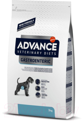 Сухой корм для собак Advance VetDiet Gastroenteric Low Fat (3кг)