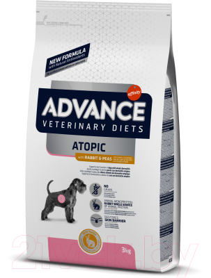 Сухой корм для собак Advance VetDiet Atopic No Grain с кроликом (3кг)