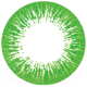 Комплект контактных линз Hera Rise Green Sph-1.50 (2шт) - 