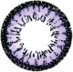 Комплект контактных линз Hera Dream Violet Sph-1.50 (2шт) - 