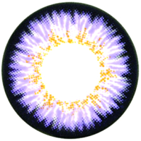 Комплект контактных линз Hera Paradise Violet Sph-1.50 (2шт) - 