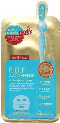 

Маска для лица гидрогелевая Mediheal, P.D.F A.C-Defense Nude Gel Mask
