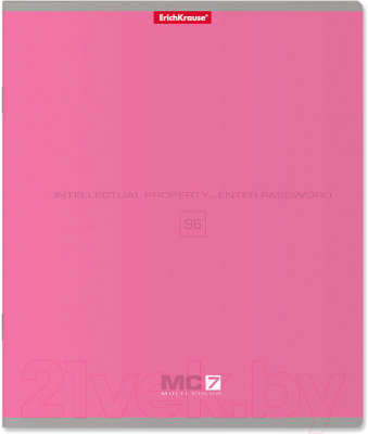 Изображение товара Тетрадь Erich Krause МС-7 / 35487 (96л, клетка)