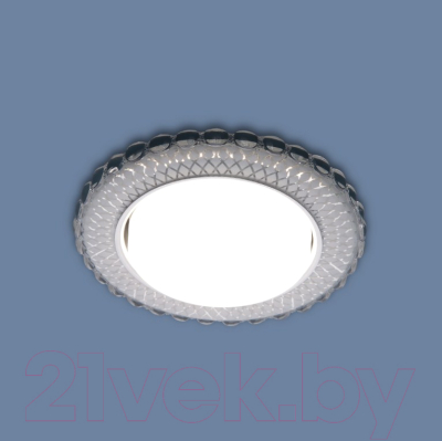 Точечный светильник Elektrostandard 3034 GX53 SL/WH (зеркальный/белый)
