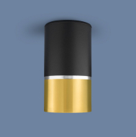 Точечный светильник Elektrostandard DLN106 GU10 (черный/золото) - 