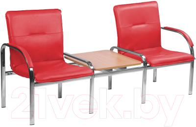Секция стульев Nowy Styl Staff-2T Chrome (Eco-90)