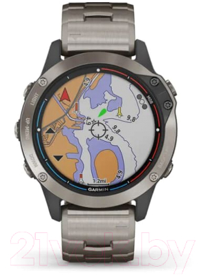 Умные часы Garmin Quatix 6 Sapphire / 010-02158-95