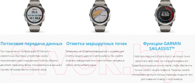 Умные часы Garmin Quatix 6 Sapphire / 010-02158-95