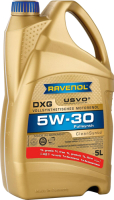 Моторное масло Ravenol DXG SAE 5W30 / 1111124-005-01-999 (5л) - 