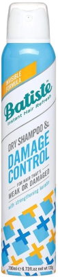 Сухой шампунь для волос Batiste Damage Control для слабых или поврежденных волос (200мл)