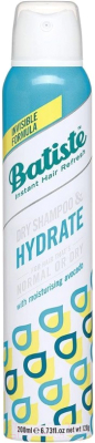 Сухой шампунь для волос Batiste Hydrate увлажняющий для нормальных и сухих волос (200мл)