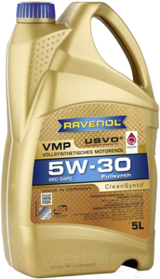 

Моторное масло Ravenol, VMP SAE 5W30 / 1111122-005-01-999