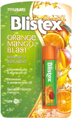 

Бальзам для губ Blistex, Апельсин манго