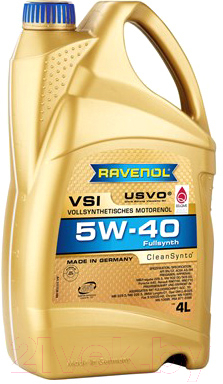 Моторное масло Ravenol VSI SAE 5W40 / 1111130-004-01-999 (4л)