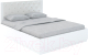 Полуторная кровать Rinner Тиффани М26 с ПМ 140x200 (белый текстурный) - 