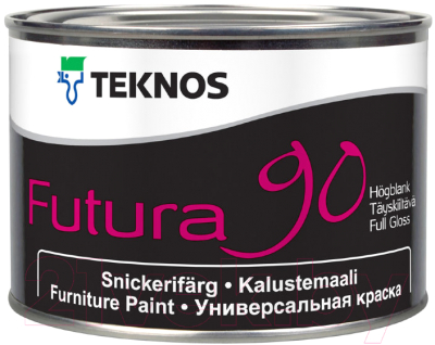 Краска Teknos Futura 90 Base 3 (450мл, прозрачный)
