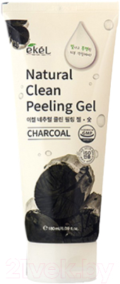 Пилинг для лица Ekel Charcoal Natural Clean Peeling Gel С древесным углем (180мл)
