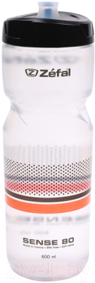 Бутылка для воды Zefal Sense M80 / 157H (черный/оранжевый)