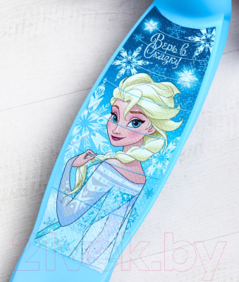 Изображение товара Самокат детский Disney Холодное сердце / 3949323 (стальной/голубой)