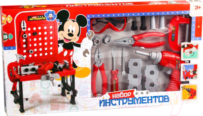 Верстак-стол игрушечный Disney Микки Маус / 4321337