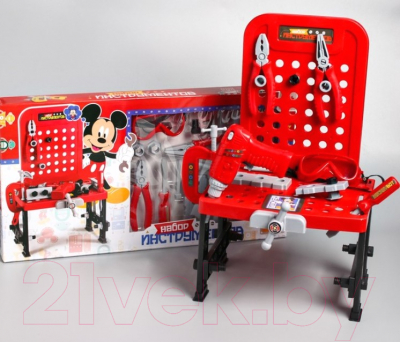 Верстак-стол игрушечный Disney Микки Маус / 4321337