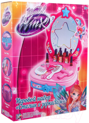 Туалетный столик игрушечный Sima-Land Winx. Столик с зеркалом: Блум / 4497576