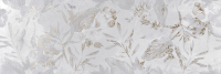 Декоративная плитка Meissen Боско Вертикале Цветы BV2U092 (250x750, серый) - 