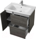 Миниатюра изображения товара Тумба с умывальником Акватон Стоун 80 (1A2282K1SXC80)