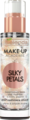 Основа под макияж Bielenda Make-Up Academie Silky Petals кашемировая с косметич. нитями (30г)
