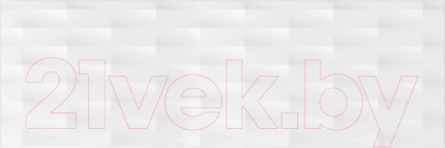 Плитка Meissen Тренди Рельеф Пики TYU052 (250x750, белый)