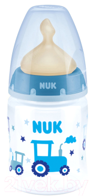 

Бутылочка для кормления NUK, Синий, First Choice Plus / 10743876