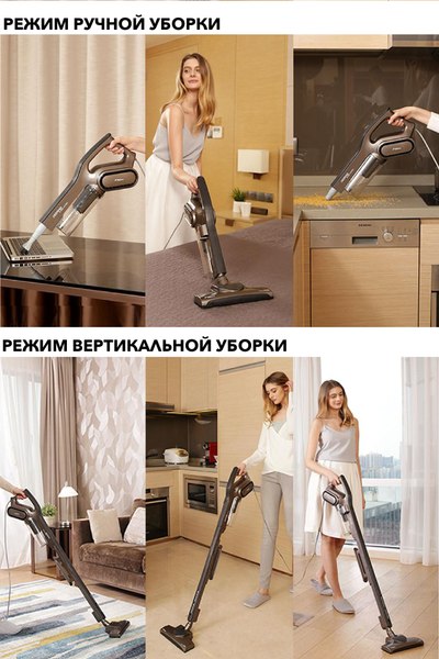 Вертикальный пылесос Deerma DX700S