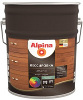 

Защитно-декоративный состав Alpina, Лессировка