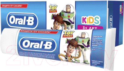 

Зубная паста Oral-B, Kids легкий вкус Toy Story