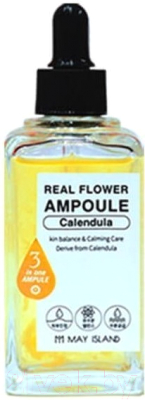 

Сыворотка для лица May Island, Real Flower Ampoule Calendula