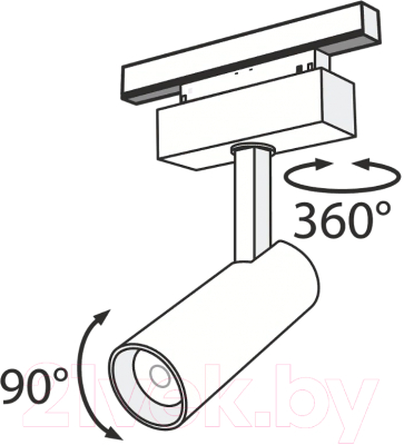 Трековый светильник Maytoni TR019-2-10W4K-B