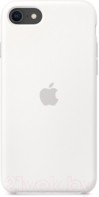 Чехол-накладка Apple Silicone Case для iPhone SE White / MXYJ2