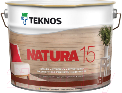 

Лак Teknos, Бесцветный, Natura 15