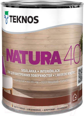 

Лак Teknos, Бесцветный, Natura 40