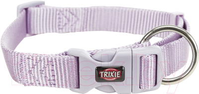 Ошейник Trixie Premium Collar 201625 (M/L, светло-сиреневый)