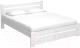 Двуспальная кровать BAMA Palermo (180x200, белый) - 