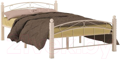 Полуторная кровать Сакура Гарда-15 140 (белый)