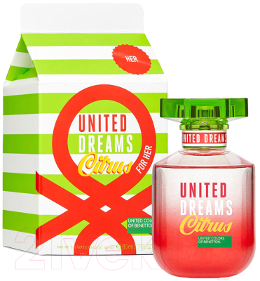 Туалетная вода United Colors of Benetton United Dreams Citrus for Her (80мл)