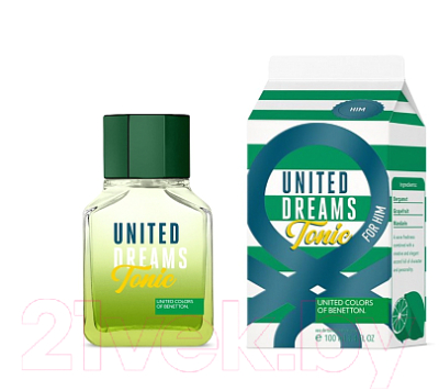 Туалетная вода United Colors of Benetton United Dreams Tonic for Him (100мл)