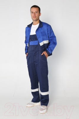 Комплект рабочей одежды ТД Артекс Новатор (р-р 52-54/170-176, грета, синий/василек)