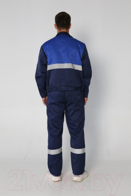 Комплект рабочей одежды ТД Артекс Новатор (р-р 60-62/170-176, грета, синий/василек)