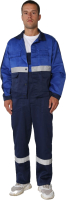 Комплект рабочей одежды ТД Артекс Новатор (р-р 52-54/182-188, грета, синий/василек) - 