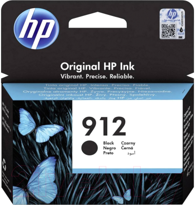 Картридж HP 912 Black (3YL80AE)