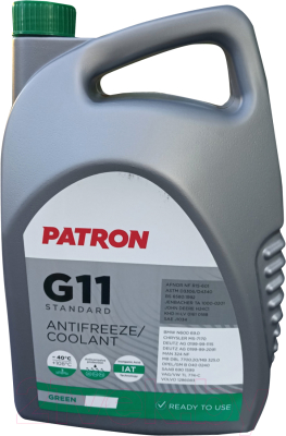 Антифриз Patron G11 Green / PCF4020 (20кг)